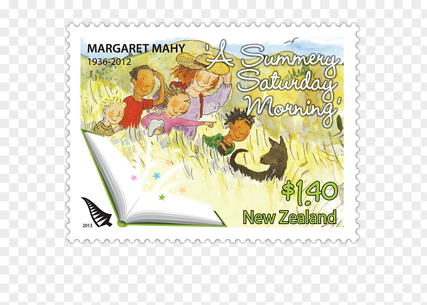 Margaret Mahy Postage Stamps Mail Calendar PNG