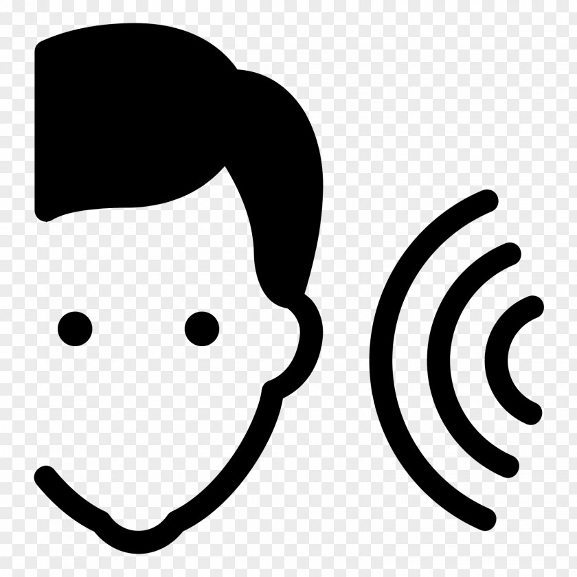 Smiley Listening Clip Art PNG