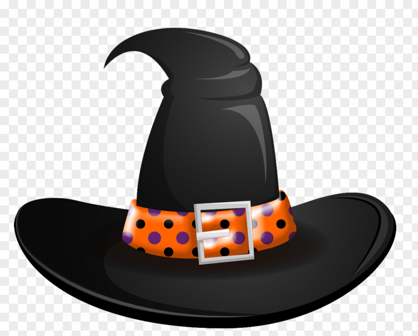 Witch Hat Boszorkxe1ny Halloween Clip Art PNG