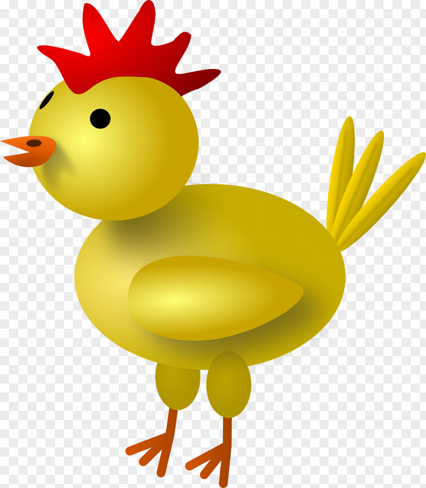 Yellow Chick Plasticine Chicken Poussin Rooster Clip Art PNG