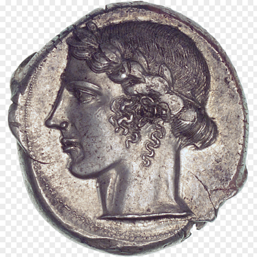 Sicily Lentini Coin Syracuse Tetradrachm MoneyMuseum PNG