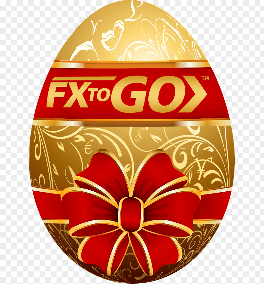 The Golden Egg Food Easter Christmas Ornament Font PNG