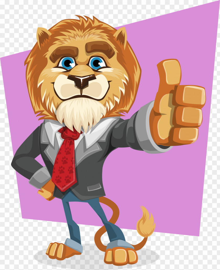 Lion Cartoon PNG