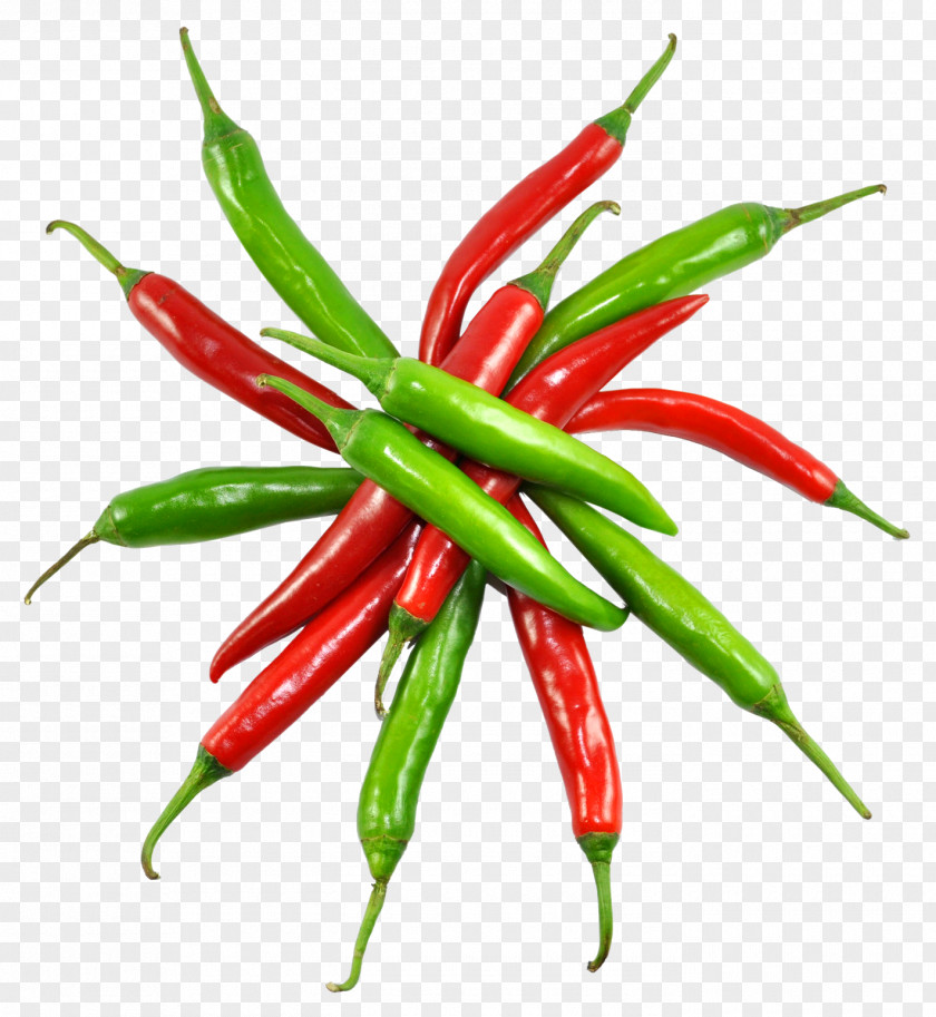 Red And Green Chilli Chili Pepper Con Carne Birds Eye Cayenne Bell PNG
