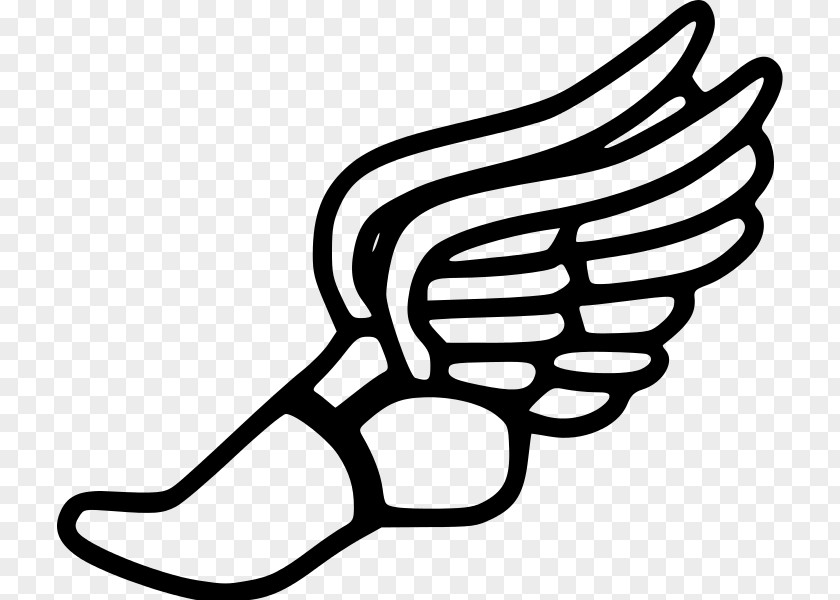 Track & Field Athlete Sport Spikes Clip Art PNG
