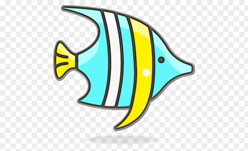 Yellow Meter Beak Animal Figurine Fish PNG