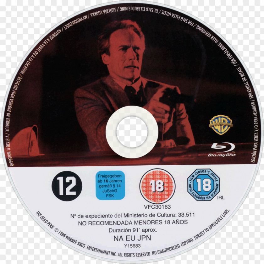 Youtube Clint Eastwood The Dead Pool Blu-ray Disc YouTube DVD PNG