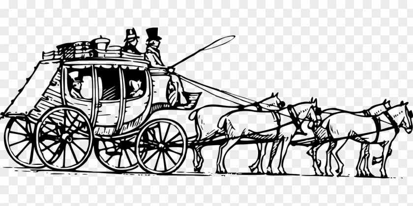 Carriage Horse-drawn Vehicle Coach Clip Art PNG