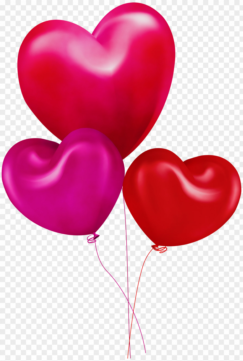 Magenta Party Supply Love Background Heart PNG