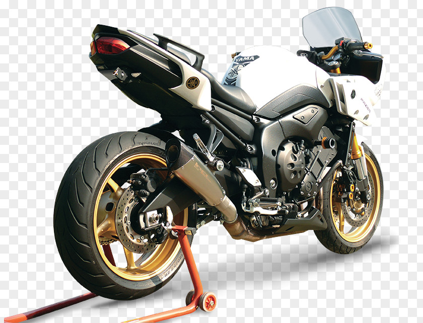 Motorcycle Exhaust System Yamaha FZ8 And FAZER8 Muffler Motor Vehicle PNG