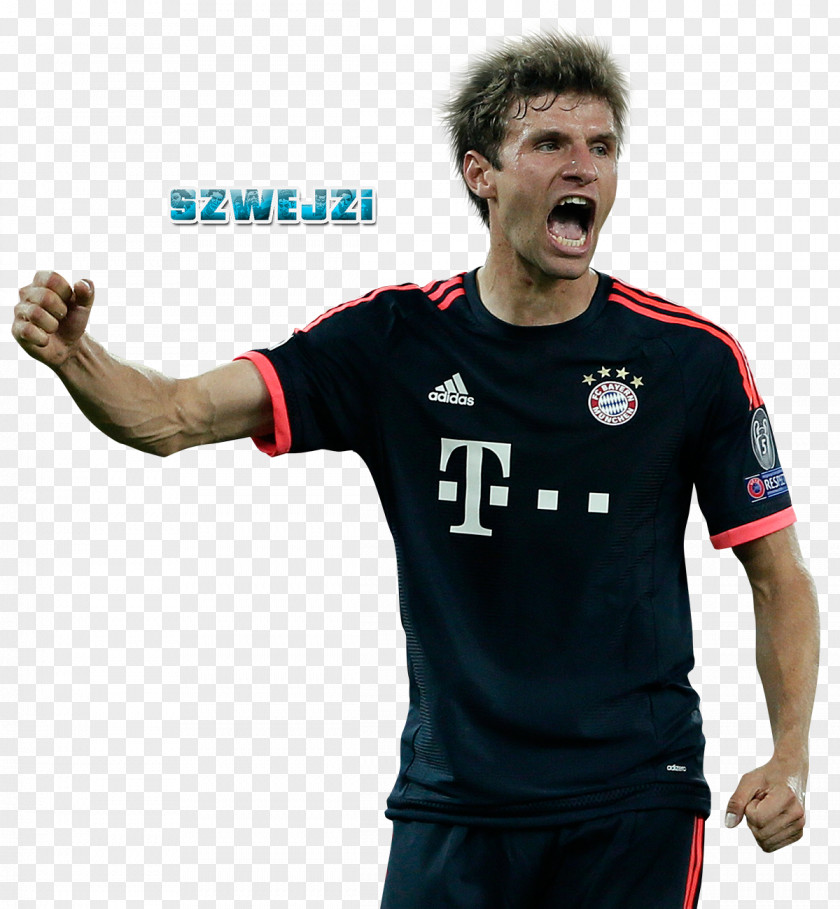 Muller Thomas Müller Jersey Soccer Player T-shirt Uniform PNG