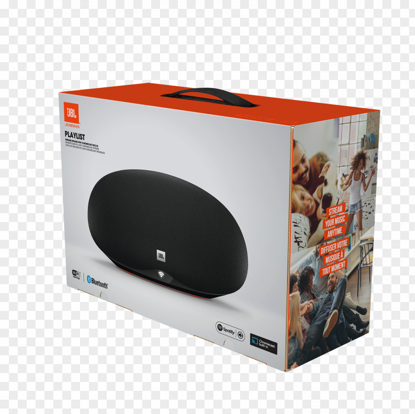 Multi-room Chromecast JBL Playlist Loudspeaker Wireless Speaker PNG