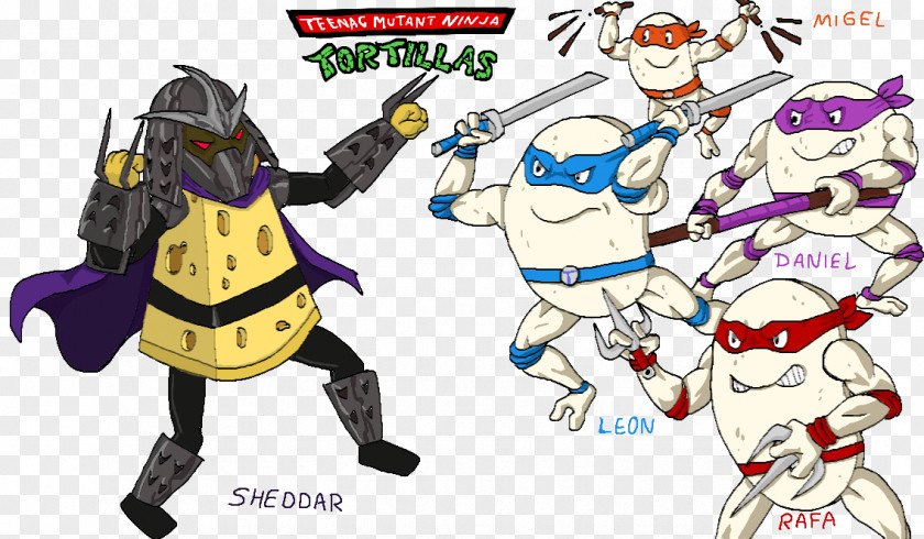 Ninja Teenage Mutant Turtles Spanish Omelette Fan Art DeviantArt PNG