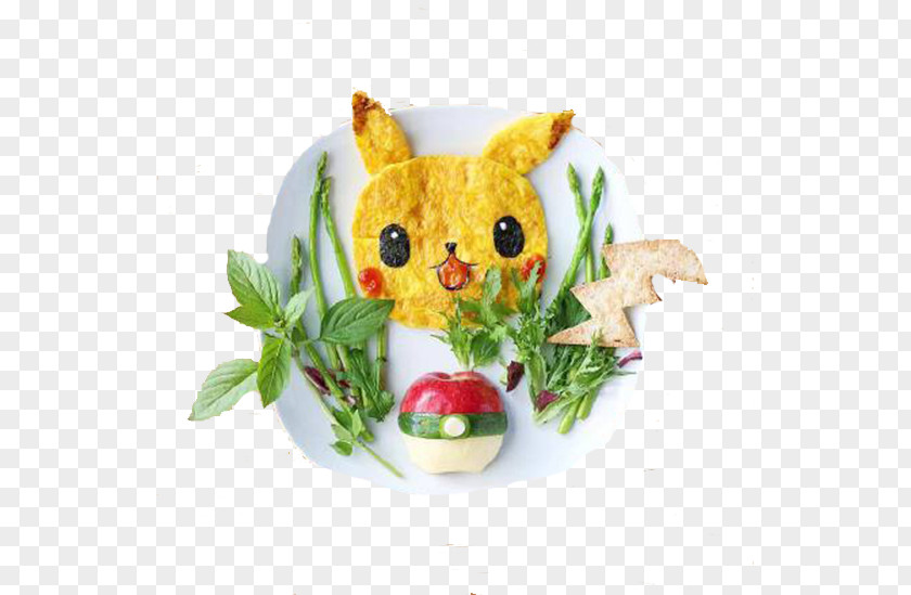 Pokemon Food Art Breakfast Dish Recipe PNG
