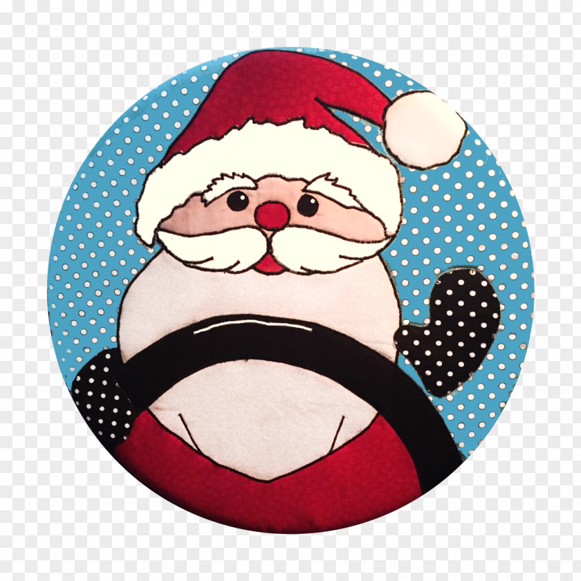 Santa Claus Christmas Ornament Motor Vehicle Steering Wheels Pattern PNG