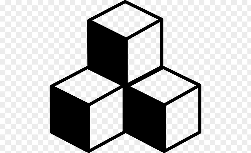 Stacking Cube Square PNG