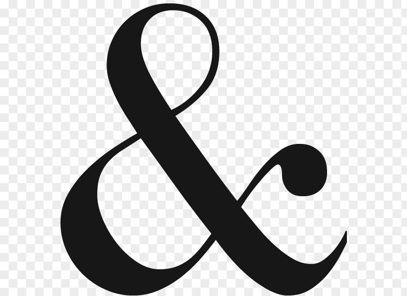 Symbol Ampersand Logogram Typographic Ligature PNG