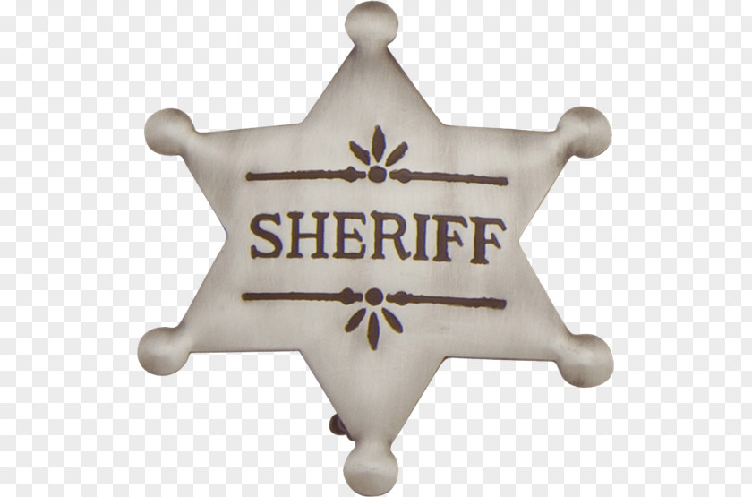 214 Valentine's Day American Frontier New Mexico Tombstone Sheriff Badge PNG