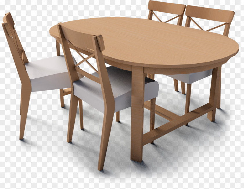 Chair And Table Matbord Kitchen PNG