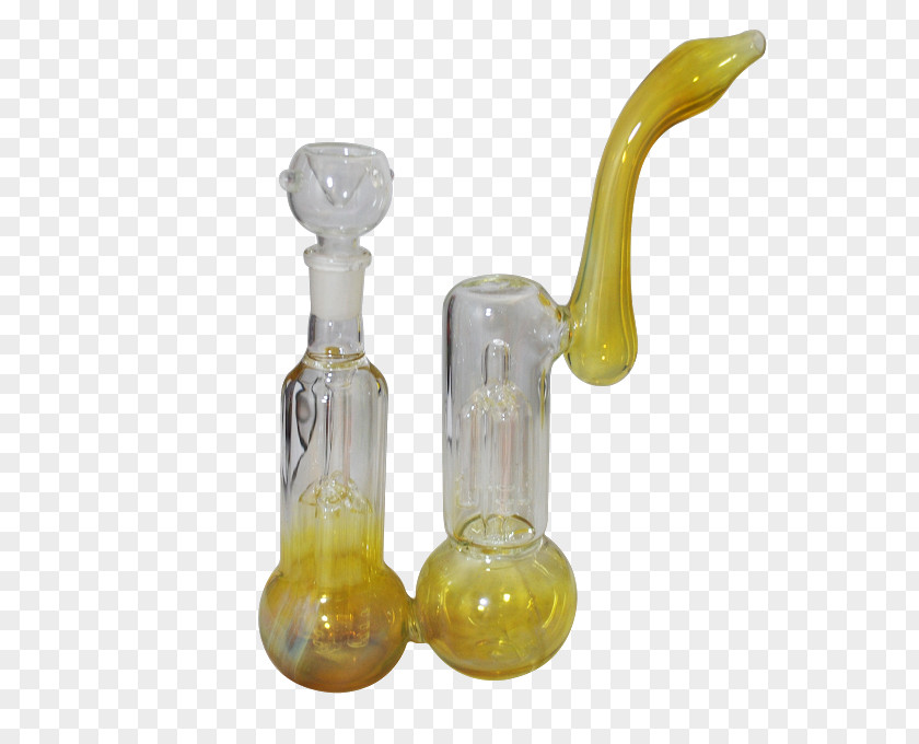 Glass Bottle Gas Bubbler Bong Bowl PNG