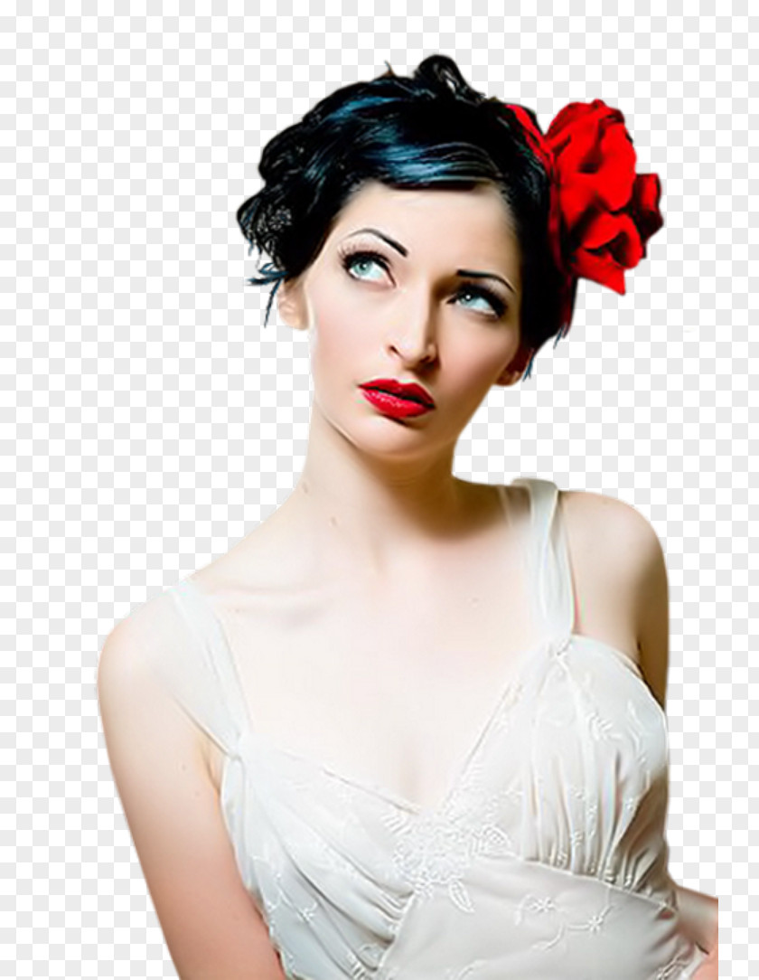 Hair Black Headpiece Photo Shoot Fashion PNG