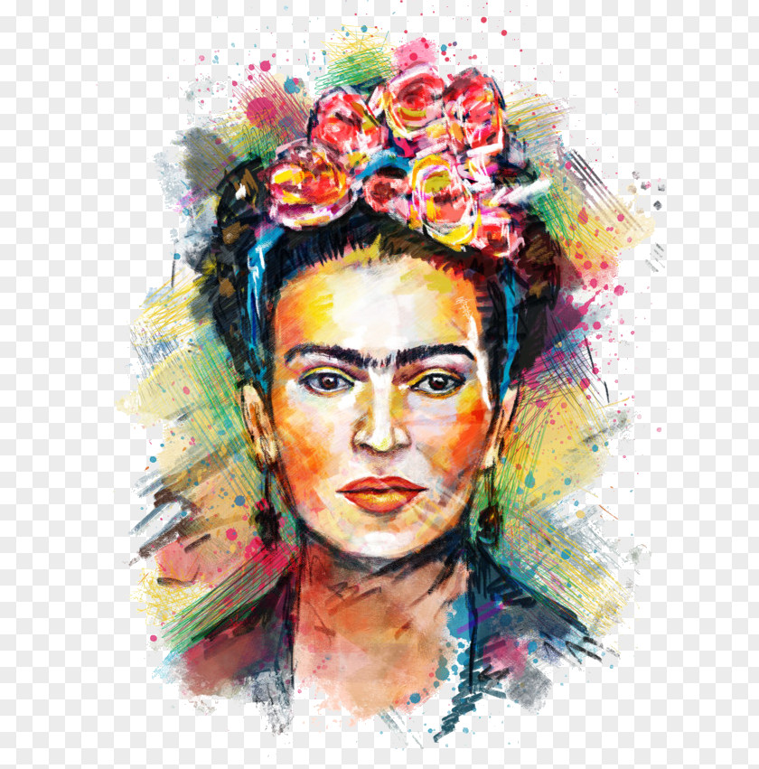 T-shirt Frida Kahlo Artist PNG