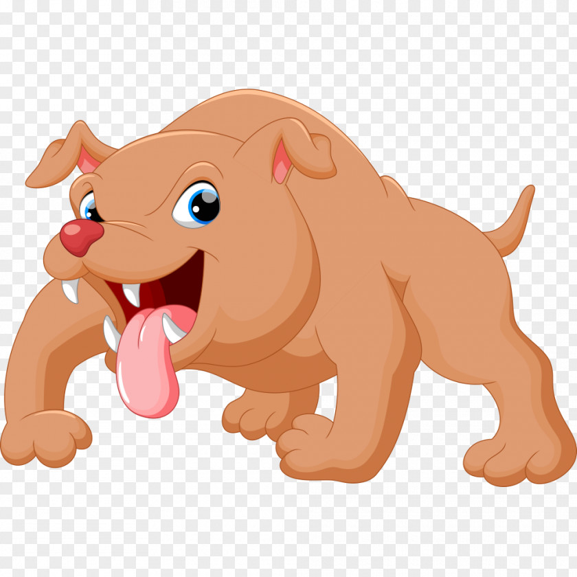 Bear Open Mouth Puppy Dog Illustration PNG