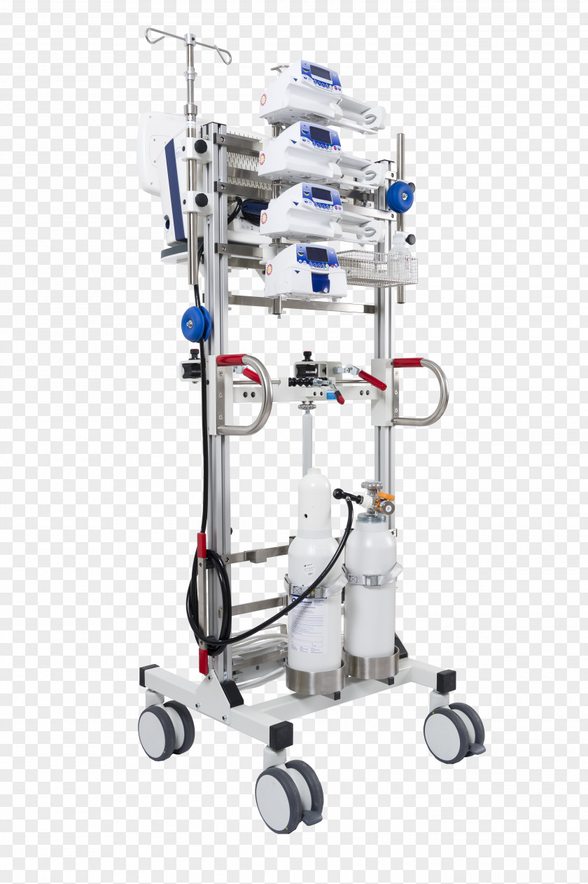 Chariot Intensive Care Medicine Transport Patient Medical Equipment PNG