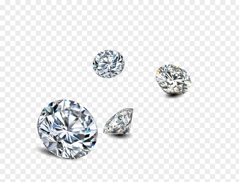 Creative Pull The White Diamonds Free Graphics Diamond Thermal Conductivity Jewellery Hardness PNG