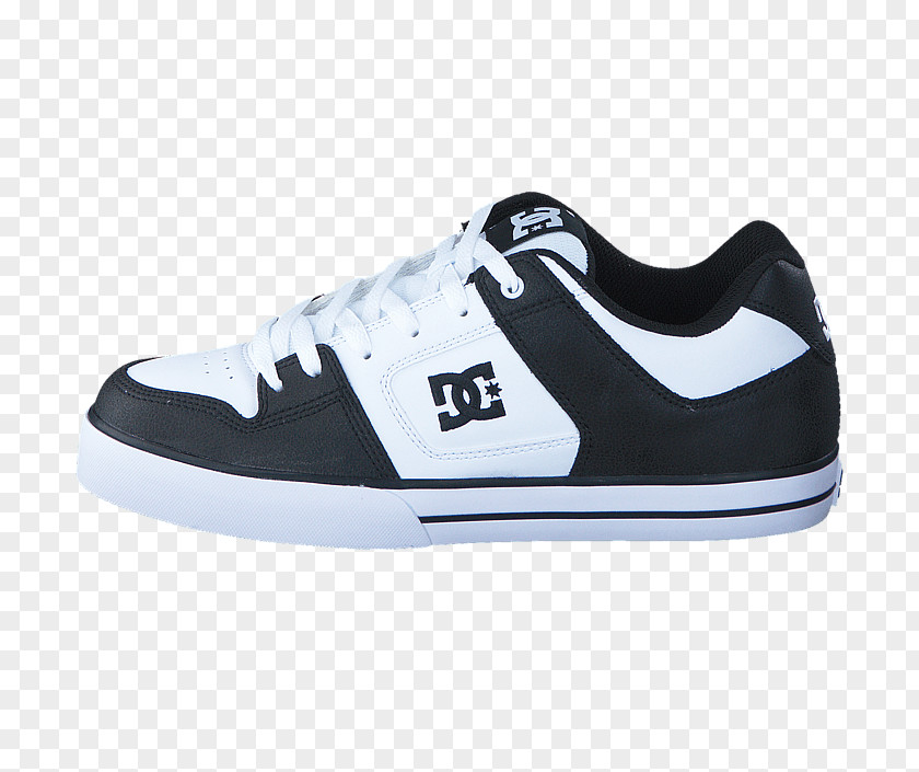 Dc Shoes Skate Shoe White Sneakers Black PNG