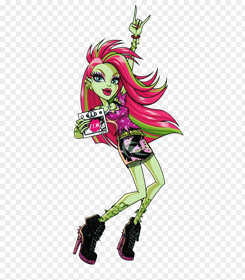 Doll Monster High Fashion Barbie Venus Flytrap PNG