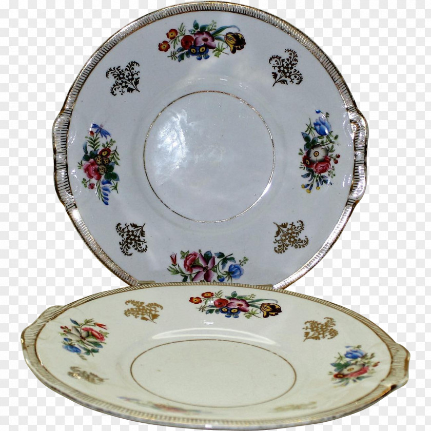 Hand-painted Cake Platter Saucer Plate Porcelain Tableware PNG