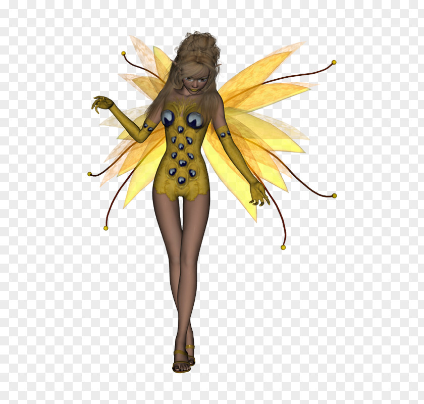 Angeles Fairy Insect Fashion PNG