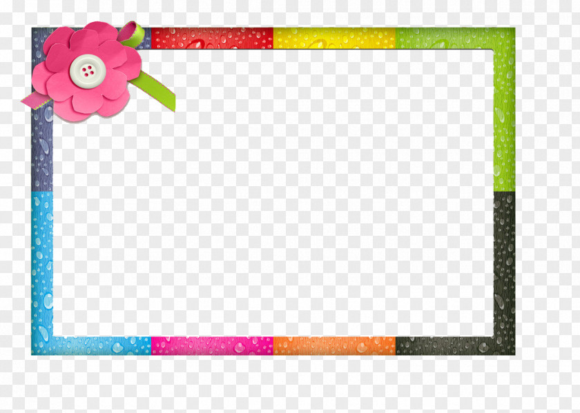 Cartoon Billboards Picture Frame Child PNG
