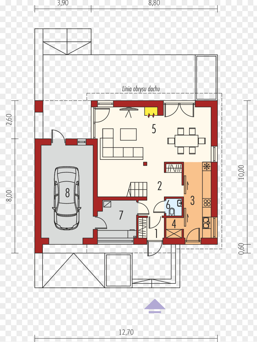 House Floor Plan Terrace Room PNG