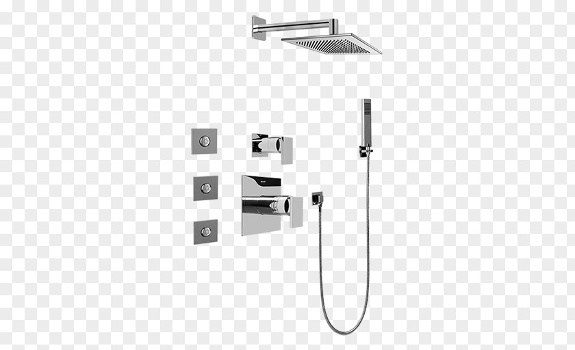 Shower Tap Thermostatic Mixing Valve PNG