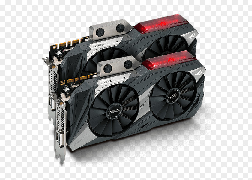 Graphics Cards & Video Adapters NVIDIA GeForce GTX 1080 Ti 英伟达精视GTX Republic Of Gamers PNG