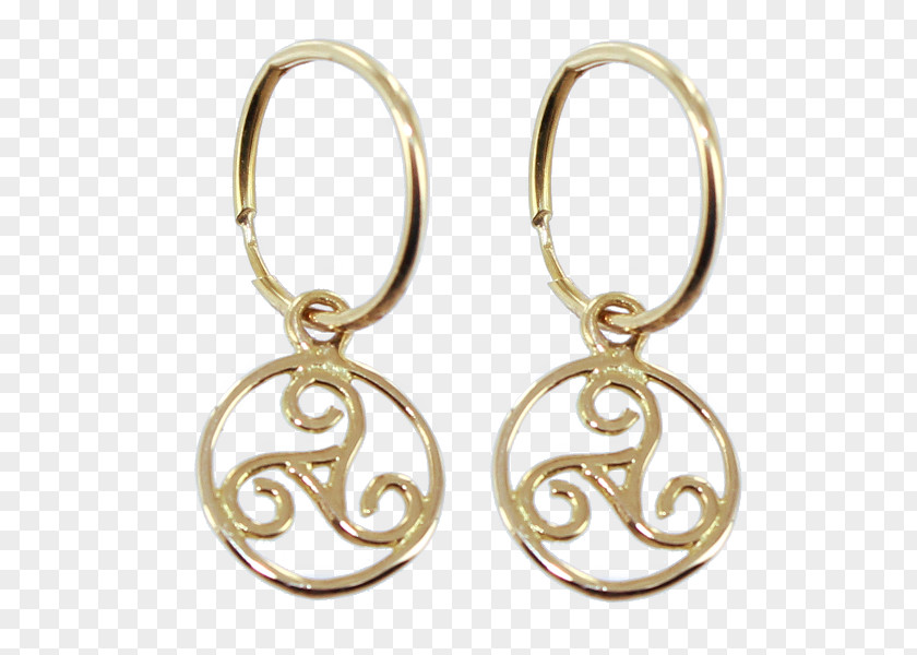 Jewellery Earring Body Silver 01504 PNG