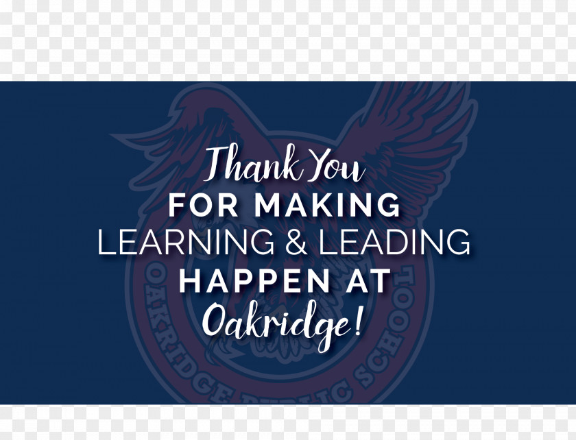 Oak Ridge High School Learning Disability Information Logo PNG