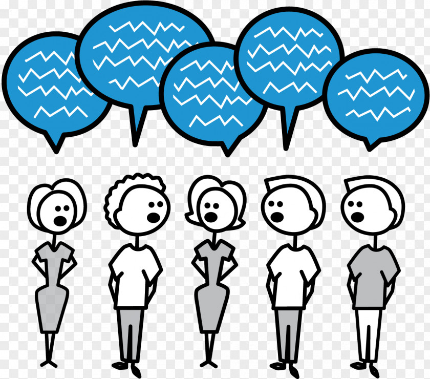 Talking People Clip Art PNG