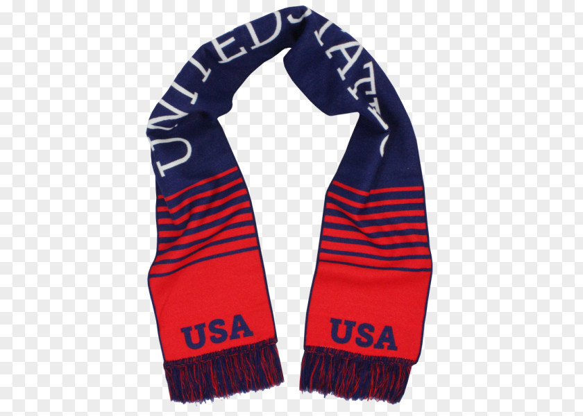 United States Scarf Men's National Soccer Team Wrap Kerchief PNG