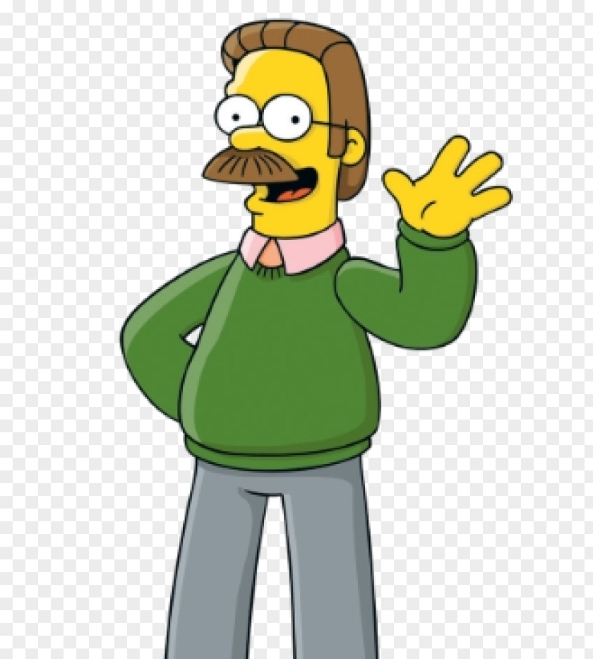 Ned Flanders Mr. Burns Mona Simpson Homer Edna Krabappel PNG