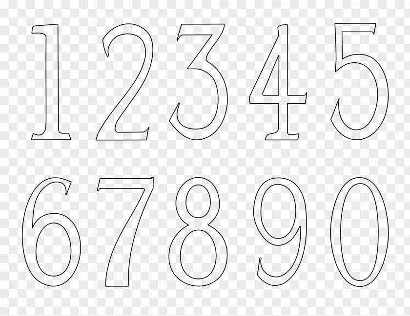Numbers 2 Number Logo Circle White Brand PNG