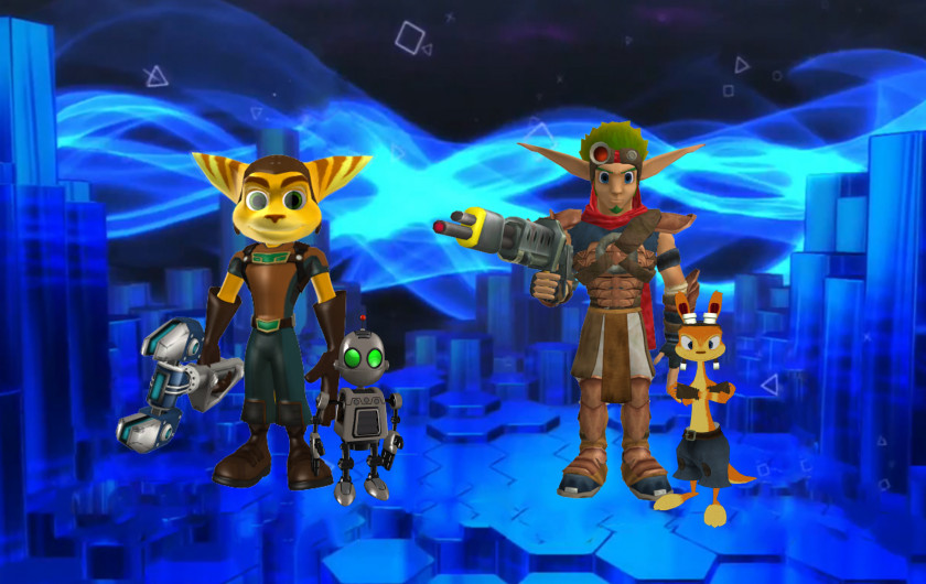 Ratchet Clank & Jak And Daxter: The Precursor Legacy X: Combat Racing Daxter Collection PNG