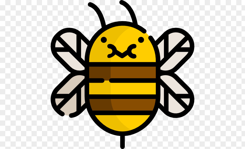 Smiley Honey Bee Food Clip Art PNG
