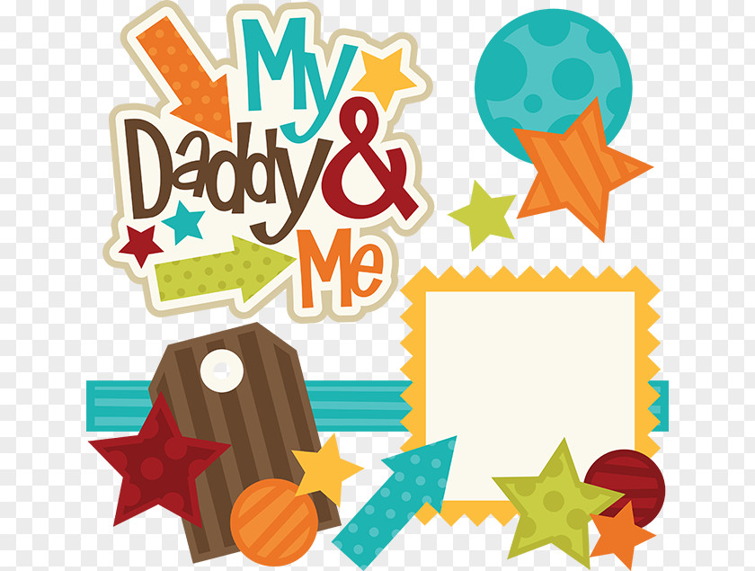 Daddy Father Scrapbooking Family Clip Art PNG