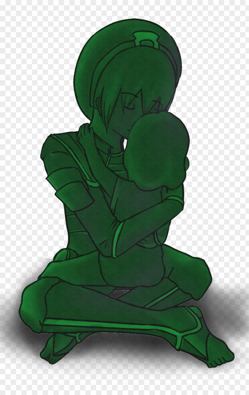 Leaf Green Character PNG