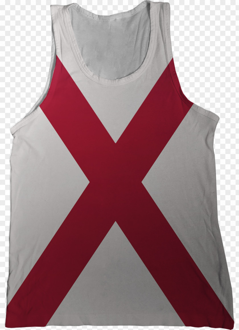 T-shirt Flag Of Alabama Gilets Top PNG