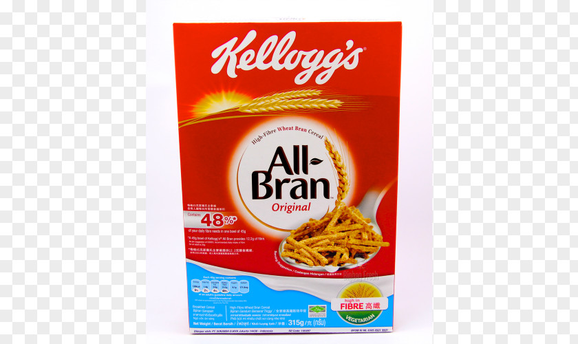 Breakfast Cereal Kellogg's All-Bran Complete Wheat Flakes Muesli PNG