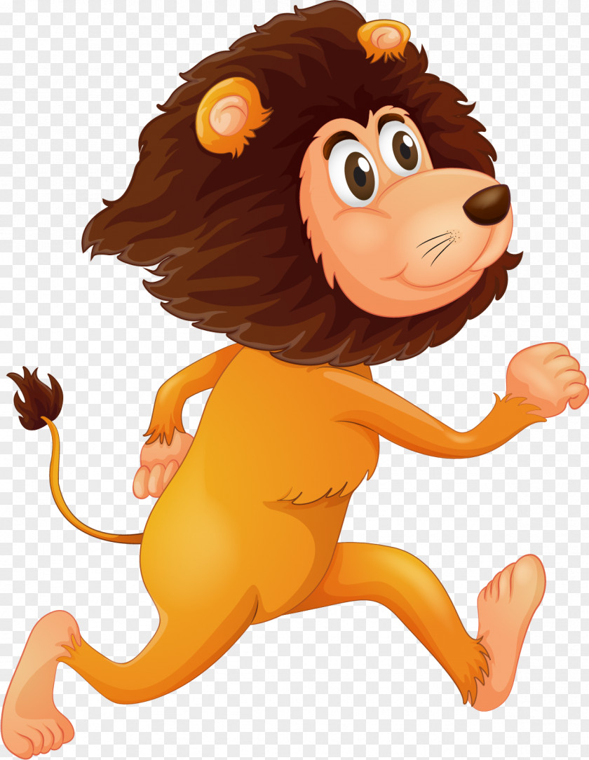 Cartoon Yellow Lion Royalty-free Clip Art PNG